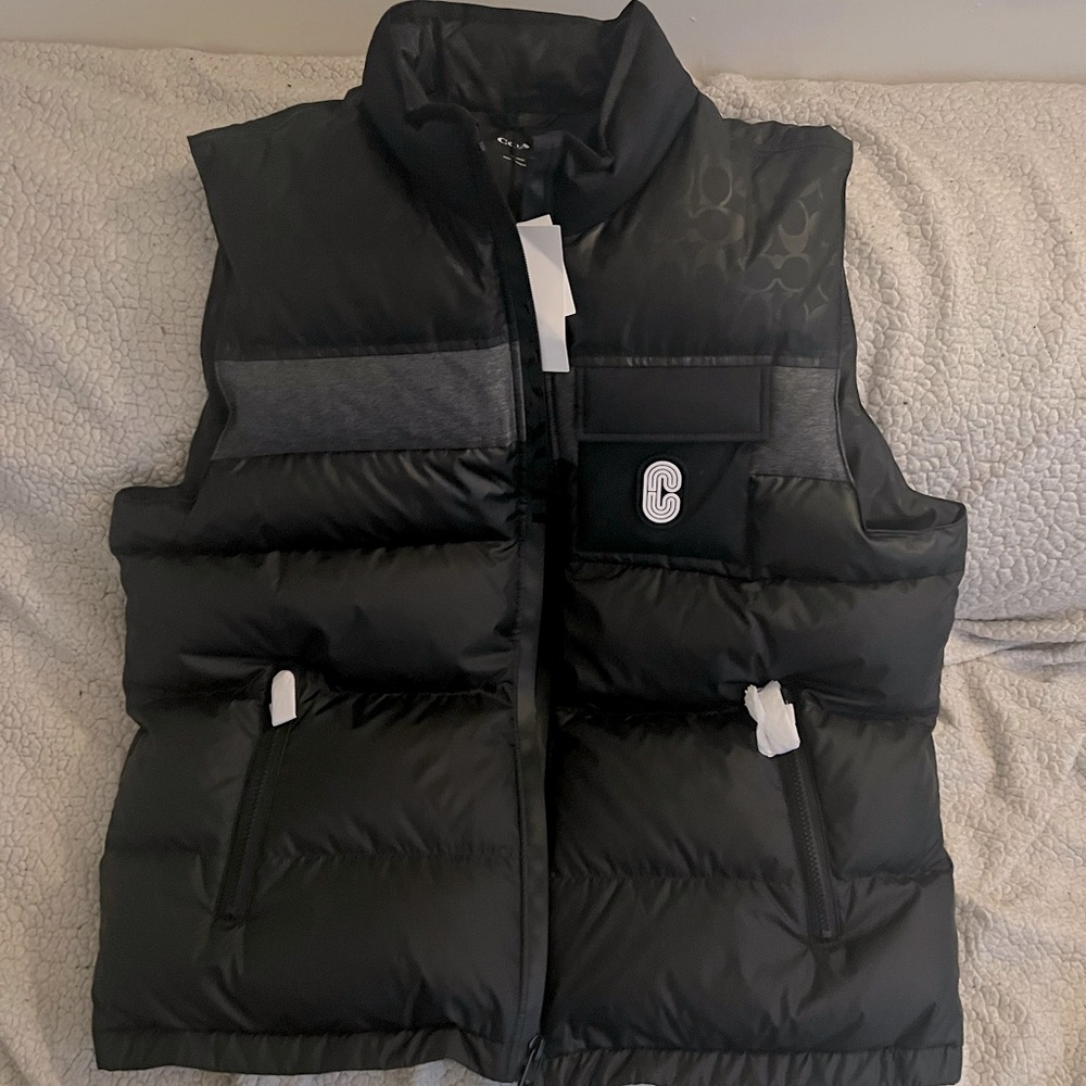 NWT Coach Puffer Vest